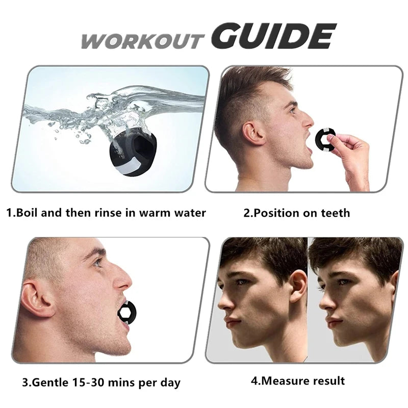 Silica Gel Jaw Exerciser Set