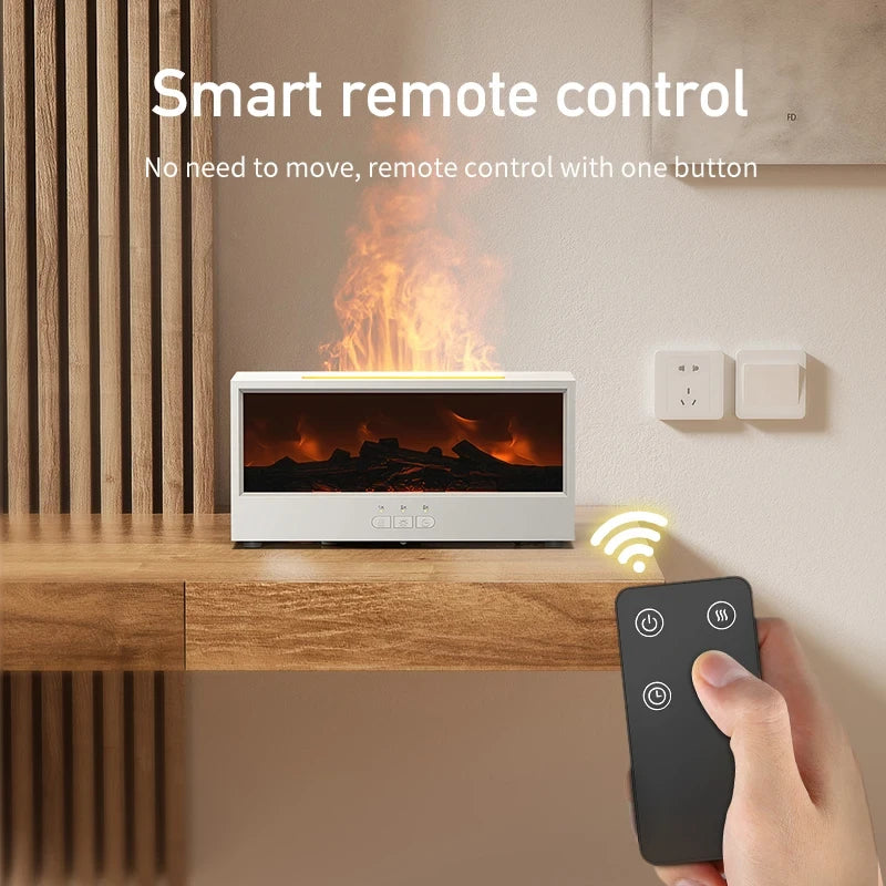 Vissko Fireplace Humidifier Aroma Essential Oil Diffuser