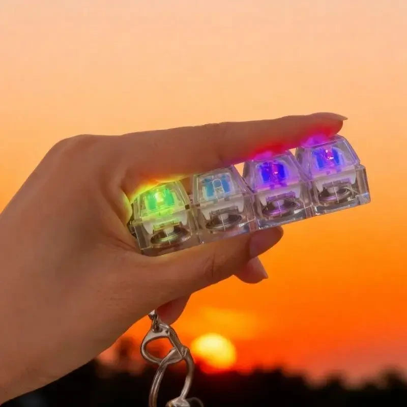 RGB Belyst Nyckelring