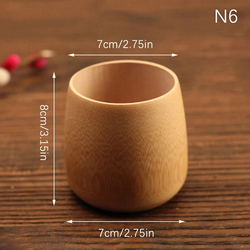 Japanse Style Bamboo Cup handmade