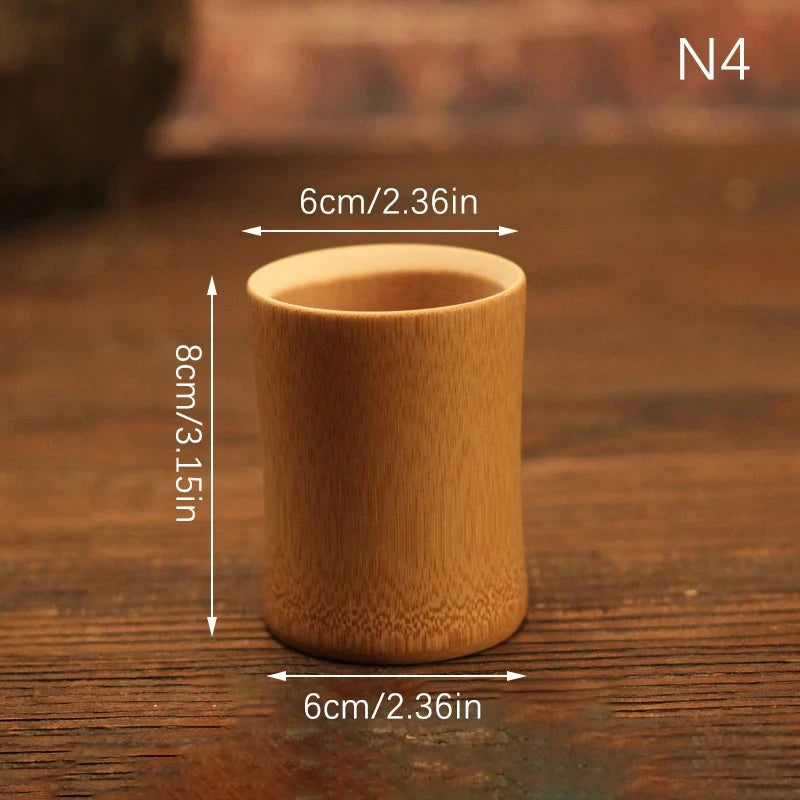 Japanse Style Bamboo Cup handmade